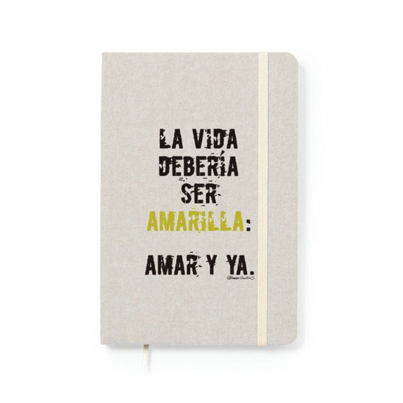Libreta Cruda Amarilla