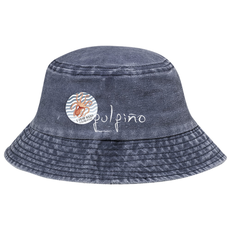 Desgastado azul con chapa Pulpiño