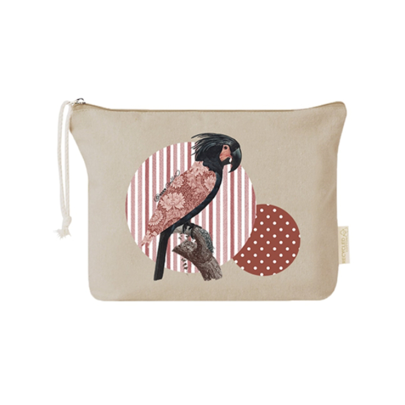 Neceseres L Nuevo Pájaro Estampado