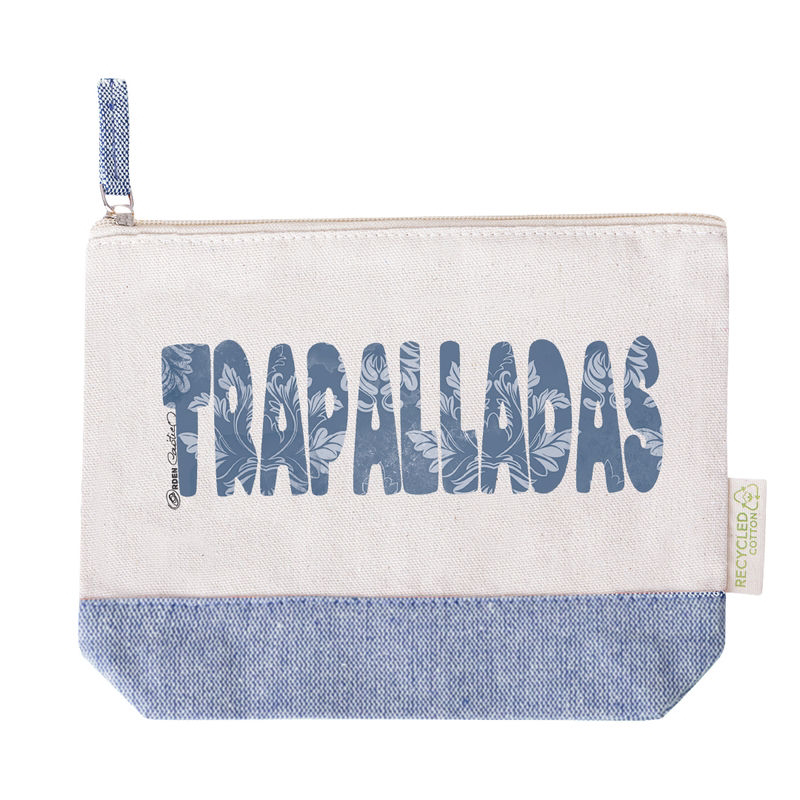 Neceseres Trapalladas Azul Silueteado