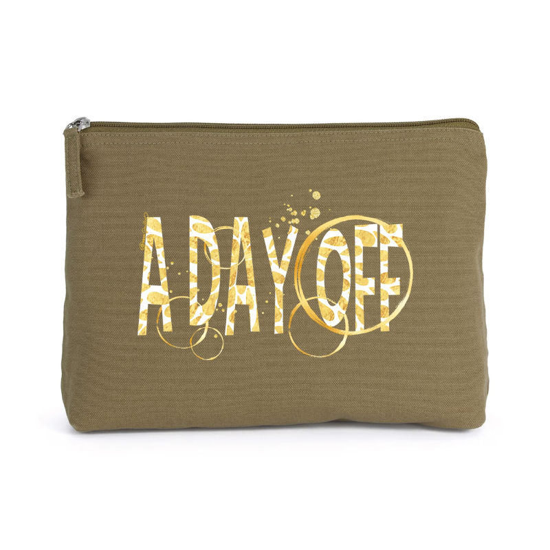 Neceser XXL / Bolso de mano Oliva